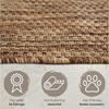 TT Home Teppich, Rechteckig, Höhe: 4 mm, Teppich Outdoor Wohnzimmer Esszimmer Balkon Wetterfest Bild 3