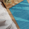 Gabbeh Teppich - Indus »Asteria« 200 x 140 cm - blau Bild 3