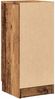 vidaXL Sideboards 2 Stk. Altholz-Optik 30x30x70 cm Holzwerkstoff 856956 Bild 5