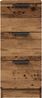 vidaXL Sideboards 2 Stk. Altholz-Optik 30x30x70 cm Holzwerkstoff 856956 Bild 4