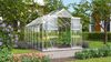 Vitavia 'Mars 11500' Gewächshaus, Aluminium, Silber, 3 mm ESG, 11,5 m² Bild 3
