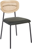Esszimmerstuhl 2er Set MAYETTA Rattan Dunkelgrün Bild 4