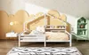 Kinderbett, Hausbett mit Rausfallschutz, Lattenrost und Regal, 90x200 cm, Einzelbett, Holzbett Bild 2