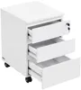 Vente-unique - OLBERDA Desk accessory and organiser Holz, Platte Weiß - B 45 cm x H 60 cm x L 40 cm Bild 4
