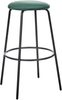 Barhocker MORTON Samtstoff 2er Set, Grün Bild 4
