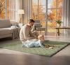 Krabbeldecke Soft-Cord wasserabweisende Sanosoft Babydecke Khaki Grün 120x120cm, Sanosoft, Öko-Tex und Made in Germany Bild 3