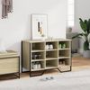 vidaXL Schuhregal Sonoma-Eiche 90x38x61,5 cm Holzwerkstoff 848645 Bild 3