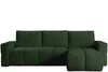 Vente-unique - ISSORO Sofa Stoff Grün - B 178 cm x H 100 cm x L 301 cm Bild 4