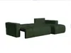 Vente-unique - ISSORO Sofa Stoff Grün - B 178 cm x H 100 cm x L 301 cm Bild 5