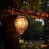LED Solarleuchte, Heißluftballon, Feuereffekt, H 46 cm Bild 3