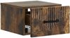 vidaXL Wandmontierter Nachttisch Geräucherte Eiche 34,5 x 33 x 20 cm 898945 Bild 3