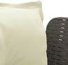 vidaXL 1-Sitzer Sessel mit Kissen Rattan-Look PP Hellgrau 8011880 Bild 5