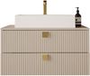 Waschbeckenschrank Grentis 01 (Farbe: Wüstensand) Bild 2