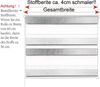 Doppelrollo, Woltu, Lichtschutz, ohne Bohren, freihängend, Klemmfix, Lichtschutz Bild 3