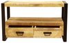 Fernsehtisch Retro 100x60x45 aus indischem Mango-Massivholz Bild 4