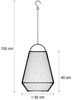 Qazqa USB-Stehleuchte Duca (1-St), QAZQA Akku­leuchte, led-module, Grau, Kunststoff, Bohemian Bild 2