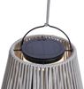 Qazqa USB-Stehleuchte Duca (1-St), QAZQA Akku­leuchte, led-module, Grau, Kunststoff, Bohemian Bild 4
