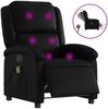 vidaXL Massagesessel Elektrisch Schwarz Kunstleder 3204219 Bild 2