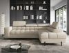 MOEBLO Ecksofa Ferrucio, modernes Schlafsofa mit Bettkasten & verstellbaren Kopfstützen, Wohnlandschaft mit Schlaffunktion, Eckcouch Wohnlandschaft Sofa mit Ottomane Eckgarnitur Polsterecke, (BxHxT):276 x 72–93 x 200 cm Bild 2