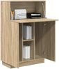 vidaXL Schreibtisch Sonoma-Eiche 71.5 x 31.5 x 106.5 cm Holzwerkstoff 869484 Bild 3