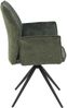 Sesselstuhl Susanne I - Vintage Grün - Armlehnen - drehbar Bild 2