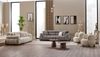Sitzgruppe/Sofa Set - Wohnzimmergarnitur "Elia" 3+3+1+1-Beige/Grau Bild 1