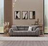 Sitzgruppe/Sofa Set - Wohnzimmergarnitur "Elia" 3+3+1+1-Beige/Grau Bild 5