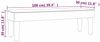 vidaXL | Bank | Dunkelgrün 100 x 30 x 30 cm Samt 346669 Bild 5