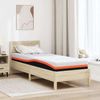 vidaXL Matratze Weiß und Schwarz 80 x 200 cm Jacquard-Stoff 4106348 Bild 1