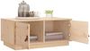 vidaXL Couchtisch 80x50x35 cm Massivholz Kiefer 818250 Bild 4