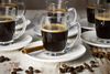12tlg Espressotassen mit Porzellan Teller Kaffeegläser Mokkatassen Bild 2