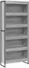 vidaXL Bücherregal 80 x 30 x 189,5 cm Holzwerkstoff Graues Sonoma 3403013 Bild 2