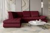 99rooms Ecksofa Toscana, Sofa L-Form, Eckcouch, Bettfunktion, Rundumbezug aus gepolstertem Velours VOGUE Bild 2