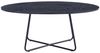 HOME DELUXE Couchtisch Oval NOVARIS - 110 x 66 cm Dark Oak Bild 2