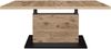 Couchtisch >Lift< verstellbar, viking oak Dekor / schwarz - 120/160x59/75x60cm (BxHxT) Bild 2