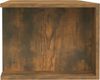 vidaXL TV-Schrank mit LED-Leuchten Räuchereiche 135x39x30 cm 815693 Bild 5