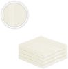 4 x Handtuch 500 g/m² 50 x 100 cm Naturweiß Bild 2