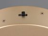 Große dimmbare LED Pendelleuchte DARVIN in Gold, Breite 84cm Bild 4