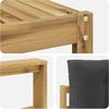 vidaXL Outdoor-Sofagarnitur 9 pcs Weiß und Anthrazit 79 x 79 x 37 cm 3386241 Bild 5