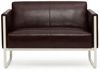 hjh OFFICE Lounge Sofa Aruba Kunstleder Weiß Bild 3