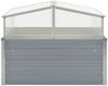vidaXL Gewächshaus Grau Verzinkter Stahl 100×100×85 cm 42406 Bild 3