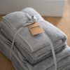 HOME DELUXE Home Deluxe Handtuch Set 4 tlg. SOFT - Hellgrau Bild 3