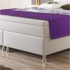 Boxspringbett Monaco 180x200 cm Kunstleder Weiss Bild 2