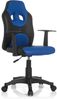 hjh OFFICE Kinderdrehstuhl KID GAME AL Kunstleder Schwarz/Blau Bild 4