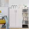 KOMFOTTEU Schuhschrank Schuhregal mit 2 verstellbare Einlegeböden & 4 offene Regale Bild 2