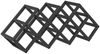 vidaXL Weinregal Schwarz Eichen-Optik 63 x 16,5 x 25 cm 868218 Bild 2