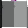 vidaXL Ausziehbare Seitenmarkise Anthrazit 200x300 cm 4004368 Bild 5