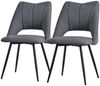ML-DESIGN Stuhl Esszimmerstühle mit Rückenlehne moderne Design Lounge Küchenstühle (2 St), Polsterstuhl Esstischstühle 2er Set Clubsessel Polyester bis 120kg Bild 5