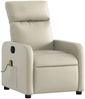 vidaXL Massagesessel Creme Kunstleder 374191 Bild 3