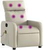 vidaXL Massagesessel Creme Kunstleder 374191 Bild 2